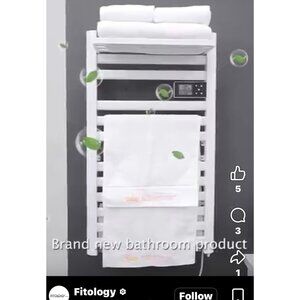Heated Towel Rack Fitology Electric Towel Rod